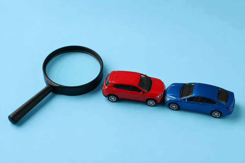 Evidence gathered after a Florida car accident
