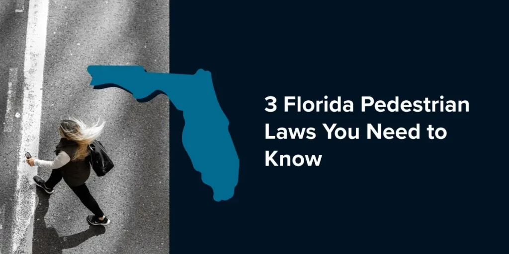 Paso de peatones en una calle de Florida
