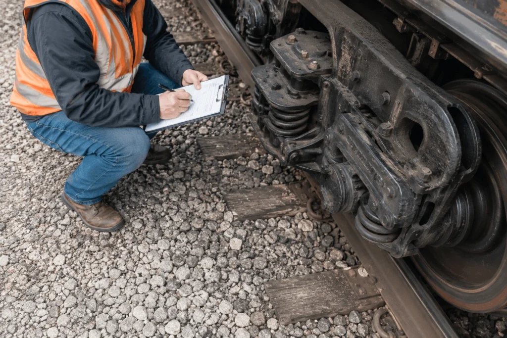 Evidence file for a FELA railroad injury claim